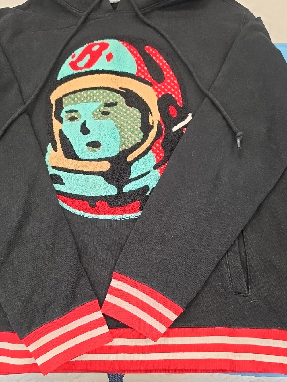 BILLIONAIRE BOYS CLUB HOODIE~RAISED ASTRONAUT•HOT PHARRELL•MEDIUM